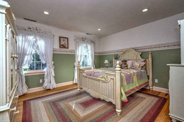16 Black Rock Tpke, Redding, CT 06896 - bedroom with wood finished floors, baseboards, and recessed lighting