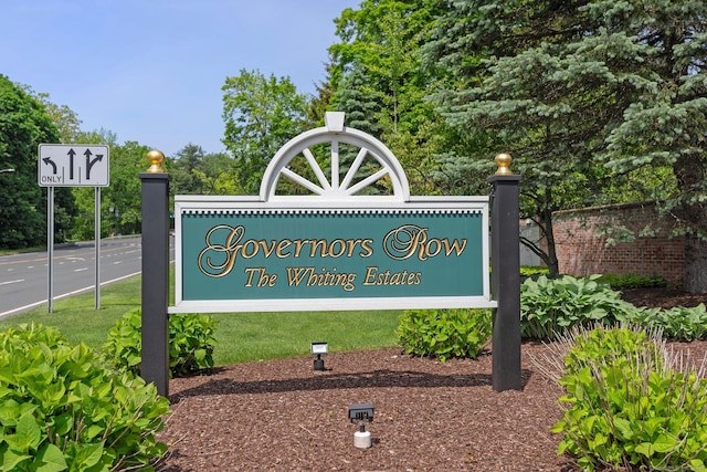 2 Governors Row Unit 2, West Hartford, CT 06117 - view of community / neighborhood sign