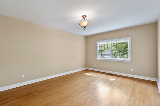 2 Governors Row Unit 2, West Hartford, CT 06117 - empty room featuring baseboards and light wood-style floors