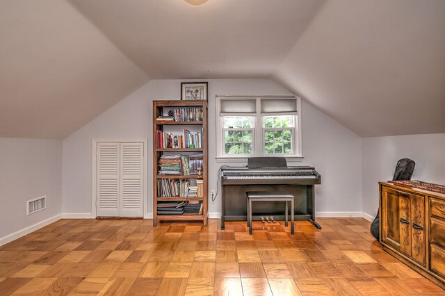 691 Buttonball Rd, Orange, CT 06477 - living area with vaulted ceiling and baseboards