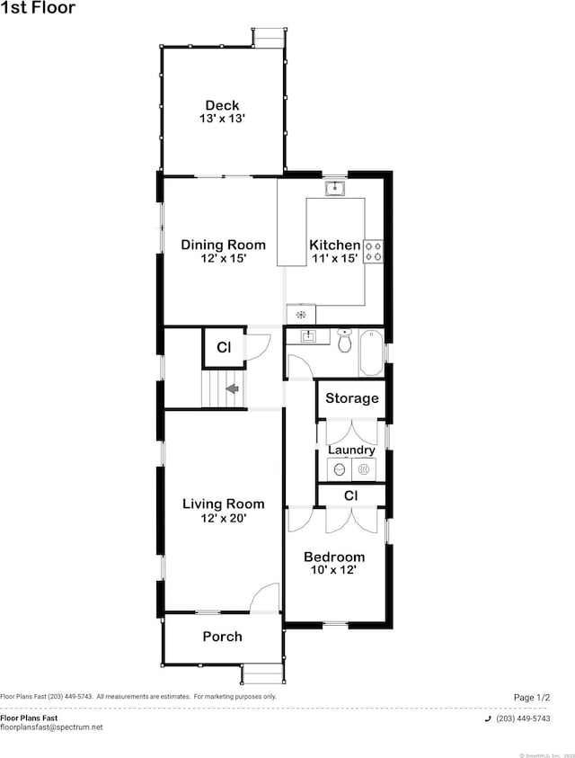 285 Alba Ave, Bridgeport, CT 06606 - view of room layout
