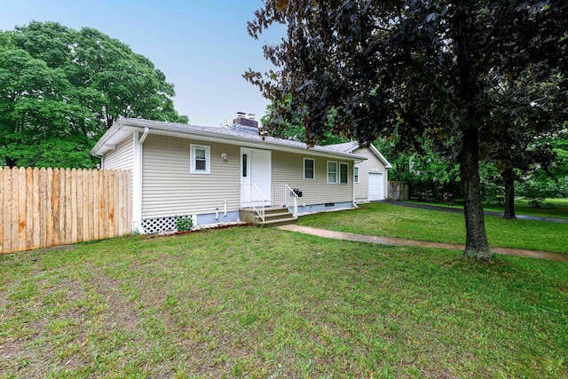 92 Blakeslee Ave, North Haven, CT 06473 - view of front of house featuring entry steps and a chimney