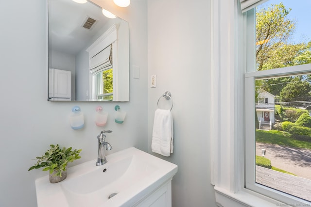 10 Fairfield Ave, Darien, CT 06820 - bathroom featuring a sink and healthy amount of natural light