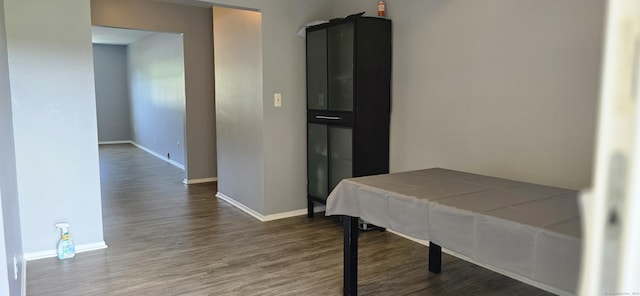 50 Greenhouse Rd Unit 41C, Bridgeport, CT 06606 - hallway featuring baseboards and wood finished floors