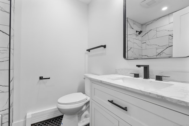 23 Aunt Pattys Ln W, Bethel, CT 06801 - full bath featuring vanity, toilet, and a shower
