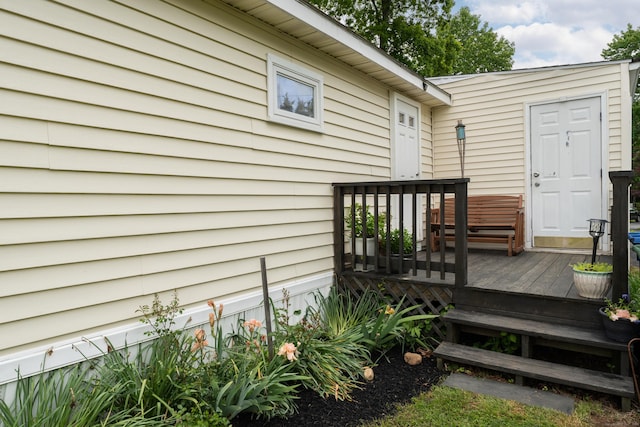 13 Green Acres Park Dr, Westbrook, CT 06498 - view of wooden deck