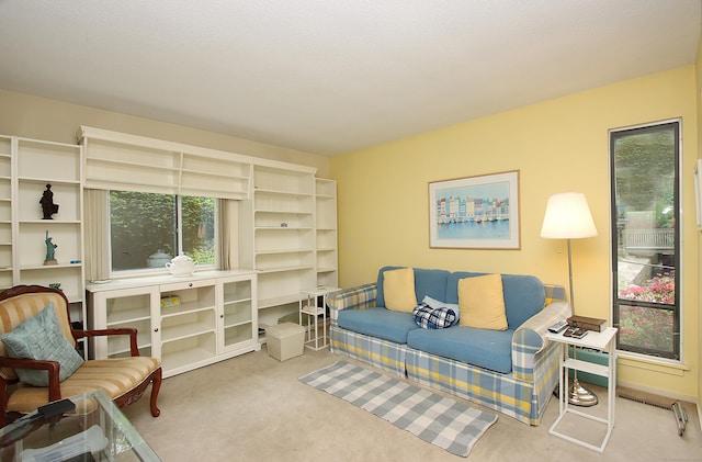 278 Heritage Vlg Unit B, Southbury, CT 06488 - view of carpeted living area