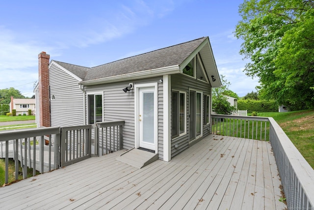 43 Worthington Rd, Glastonbury, CT 06033 - view of deck