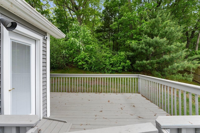 43 Worthington Rd, Glastonbury, CT 06033 - view of deck