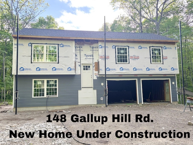 148 Gallup Hill Rd, Ledyard, CT 06339 - property in mid-construction featuring a garage
