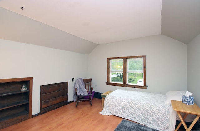 156 Clinton Hill Rd, Wolcott, CT 06716 - bedroom with light wood finished floors and vaulted ceiling