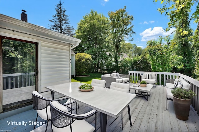 43 Ronald Rd, New Britain, CT 06053 - wooden deck featuring outdoor lounge area and outdoor dining area
