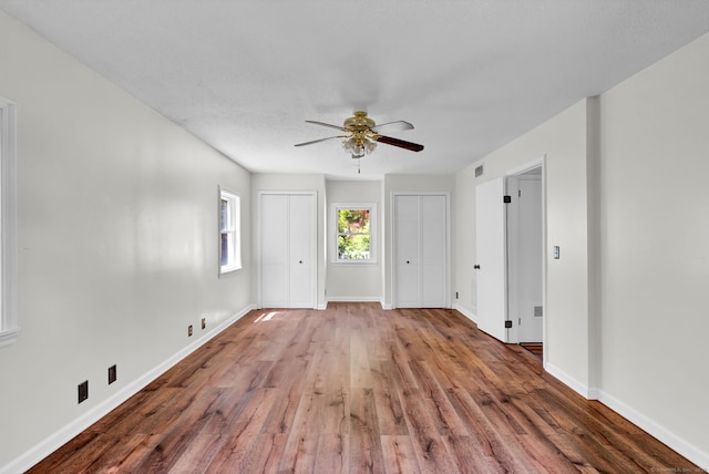 43 Ronald Rd, New Britain, CT 06053 - unfurnished room with wood finished floors, ceiling fan, and baseboards