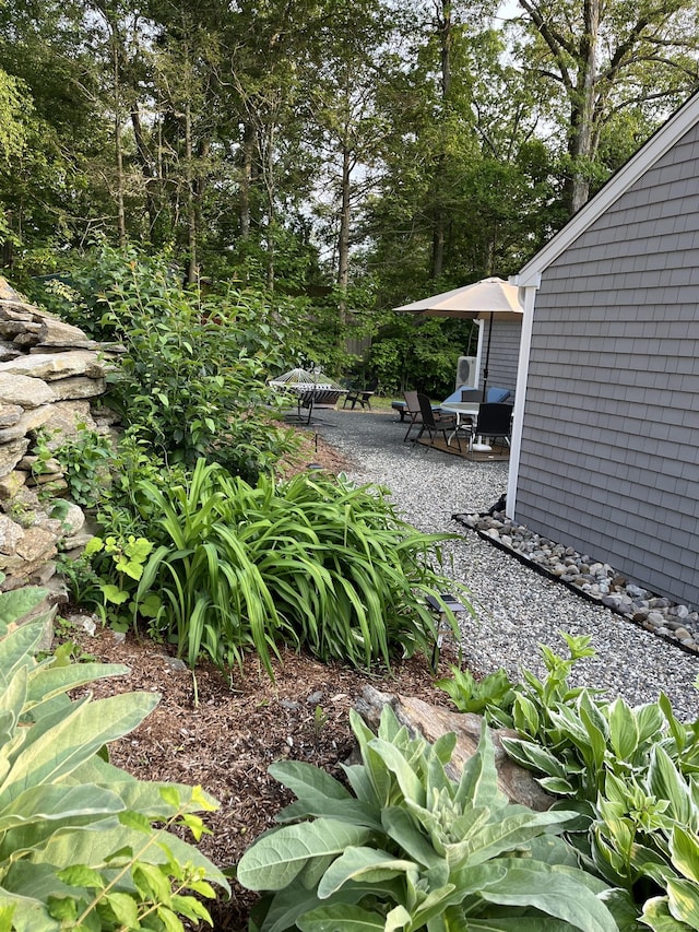 25 Mohawk Trl, East Hampton, CT 06424 - view of yard with a patio and view of scattered trees