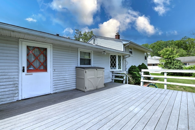 54 Mariot Cir, Wallingford, CT 06492 - view of deck