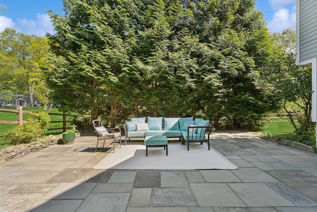 11 Valley Rd, Westport, CT 06880 - view of patio featuring an outdoor hangout area