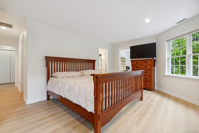 15 Ledge Rd, Southington, CT 06489 - bedroom with wood finished floors, baseboards, and recessed lighting