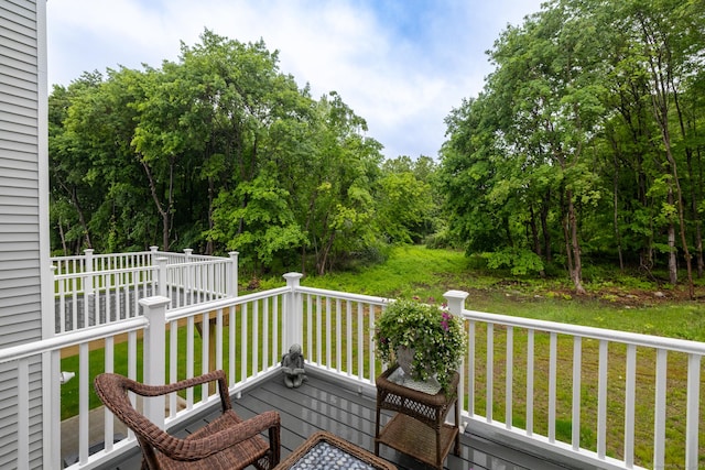 21 Summer Brook Way, Seymour, CT 06483 - wooden deck with a yard