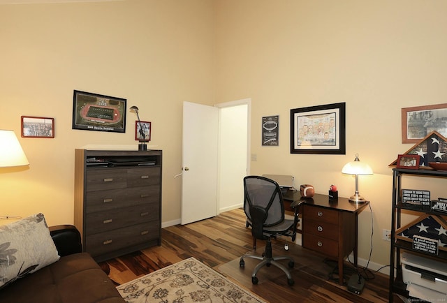 62 Deer Run Unit 62, Bethel, CT 06801 - office area with wood finished floors and baseboards