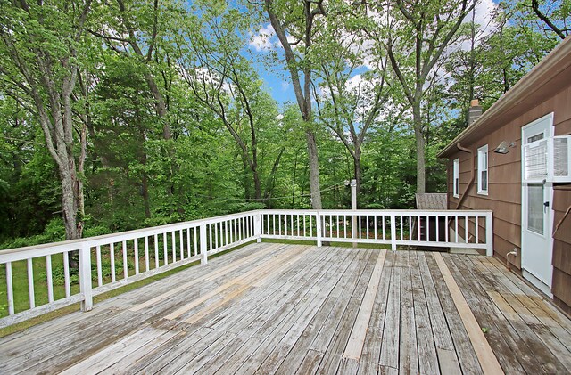 179 N Moodus Rd, East Haddam, CT 06469 - view of wooden terrace