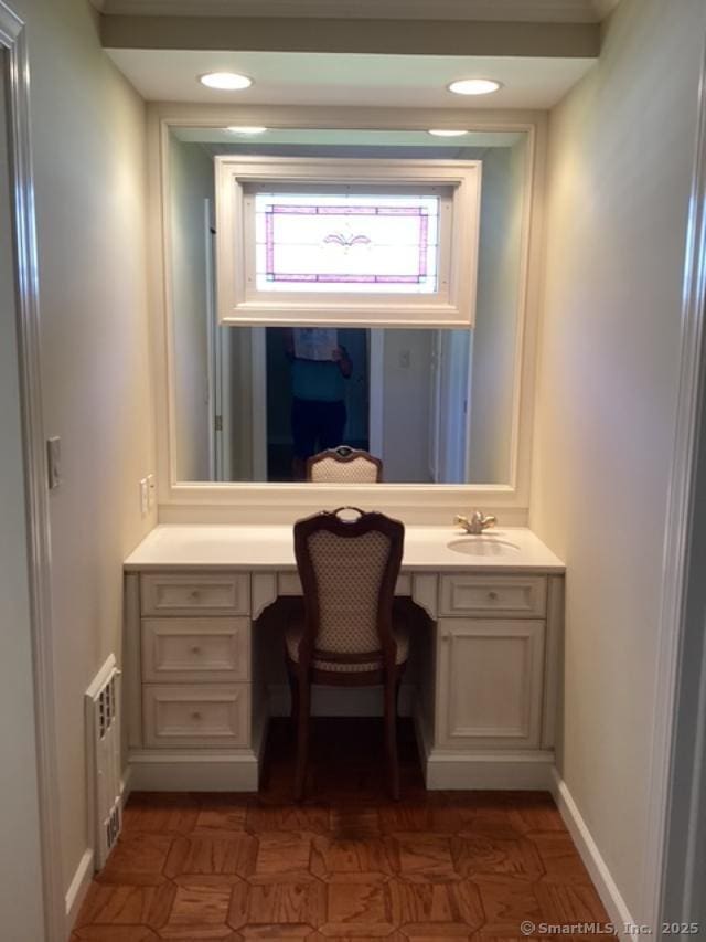 2 Tunxis Pl, Cheshire, CT 06410 - bathroom featuring vanity and baseboards