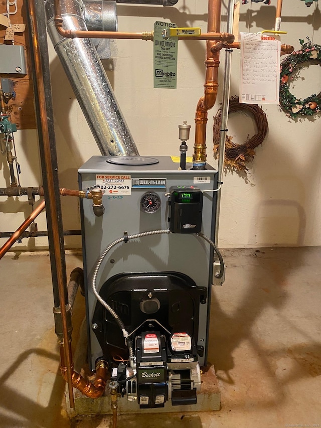 2 Tunxis Pl, Cheshire, CT 06410 - utilities featuring a heating unit