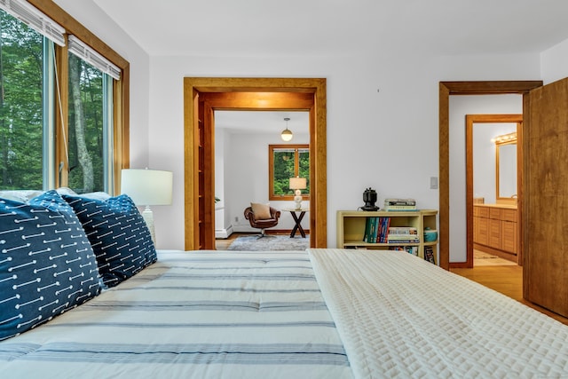 522 Peddlers Rd, Guilford, CT 06437 - bedroom featuring wood finished floors and baseboards