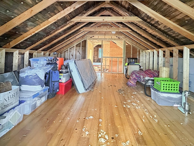14 W Mystic Ave, Groton, CT 06355 - view of unfinished attic