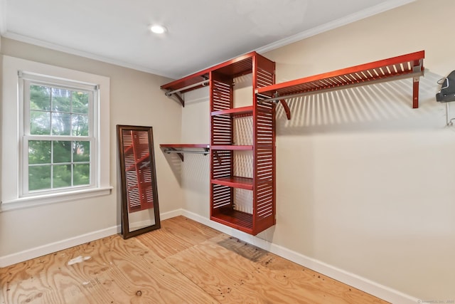 27 Maple St, Berlin, CT 06037 - walk in closet with wood finished floors