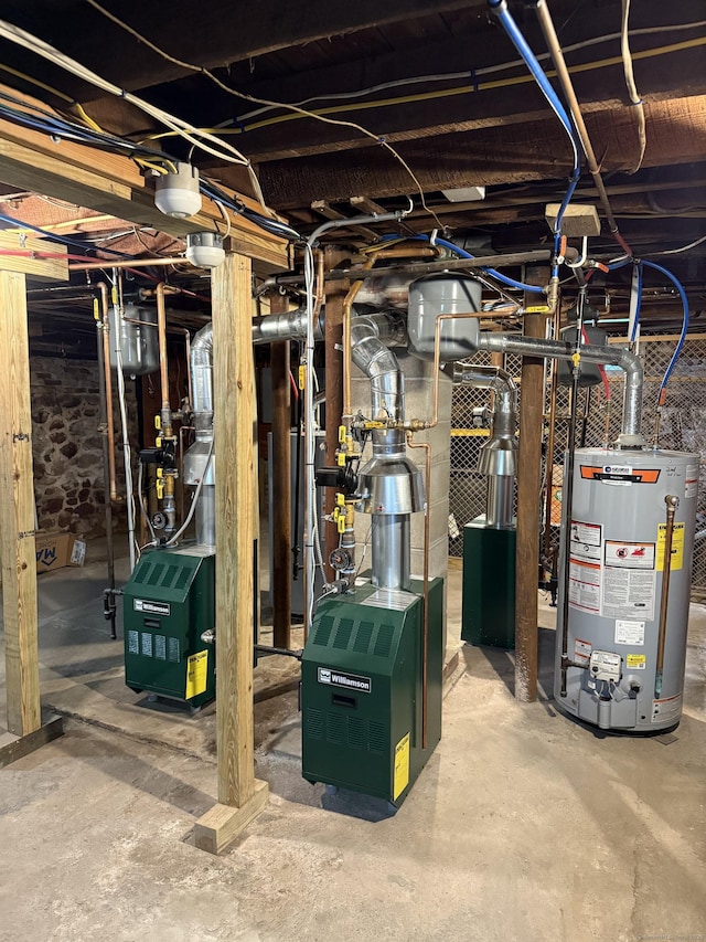 34 Woodbridge St, Manchester, CT 06042 - utilities featuring water heater and a heating unit