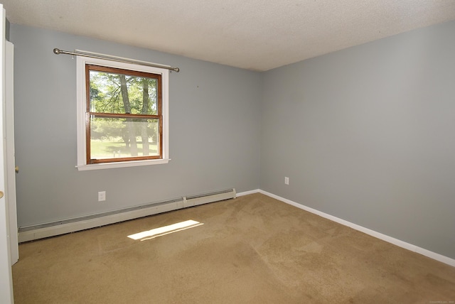 169 Brookfield St, South Windsor, CT 06074 - carpeted spare room featuring a baseboard radiator and baseboards
