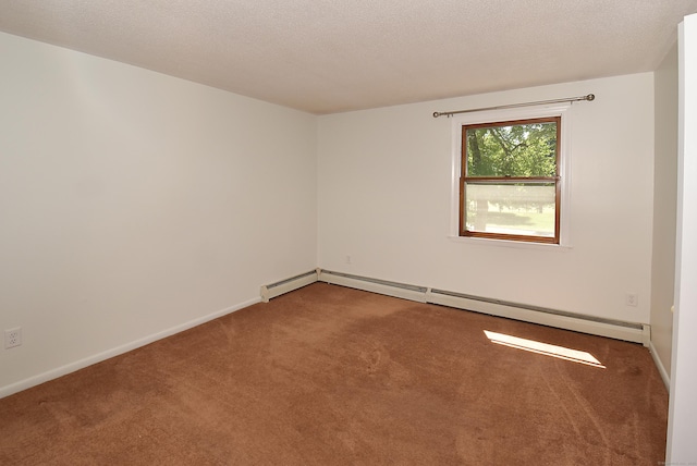 169 Brookfield St, South Windsor, CT 06074 - carpeted spare room with baseboard heating and baseboards