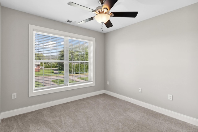 584 Meriden Ave Unit 1, Southington, CT 06489 - carpeted spare room with baseboards and a ceiling fan