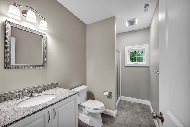 6 Mill Pond Ln Unit A, Simsbury, CT 06070 - full bath with toilet, baseboards, a stall shower, and vanity