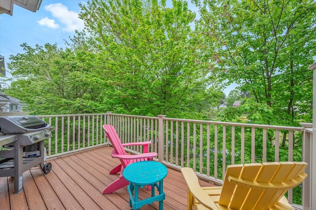 6 Mill Pond Ln Unit A, Simsbury, CT 06070 - wooden deck featuring area for grilling