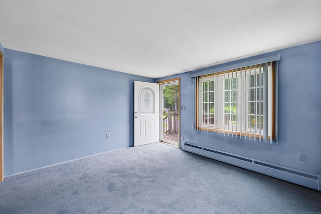40 W View Dr, Enfield, CT 06082 - carpeted spare room with a baseboard heating unit