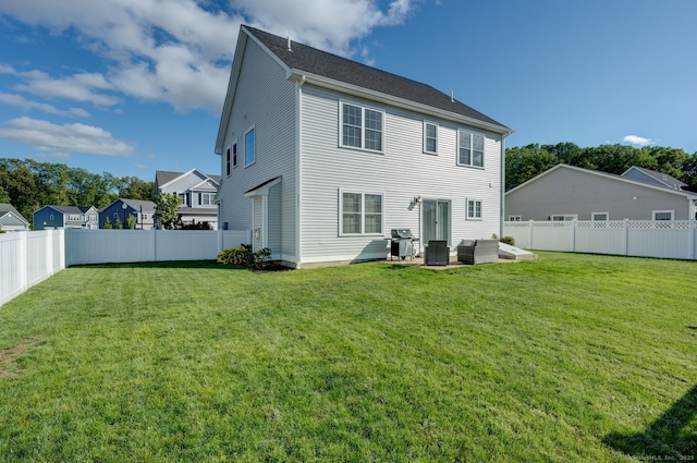 2 Linden Ct, Southington, CT 06489 - back of house featuring a patio area and a residential view