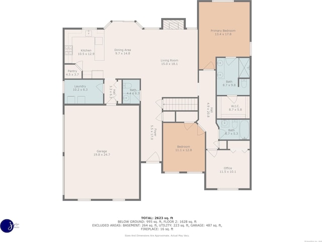 17 Paper Mill Rd, Marlborough, CT 06447 - floor plan / room layout