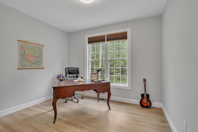 17 Paper Mill Rd, Marlborough, CT 06447 - office with light wood-type flooring and baseboards