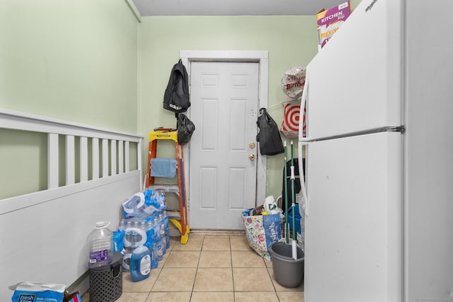 171 Frank St, New Haven, CT 06519 - laundry room with tile patterned floors