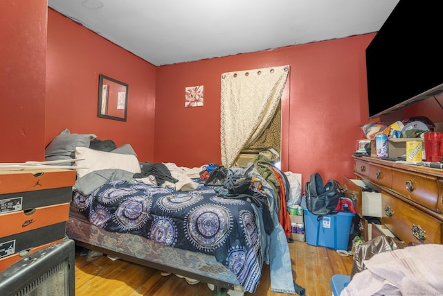 171 Frank St, New Haven, CT 06519 - bedroom with wood-type flooring