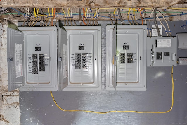 171 Frank St, New Haven, CT 06519 - utility room featuring electric panel