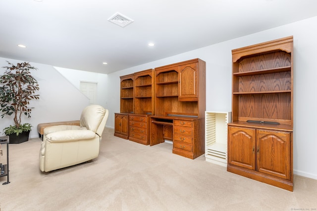 17 Saint George Pl Unit 17, Newtown, CT 06482 - sitting room featuring light colored carpet, recessed lighting, and baseboards