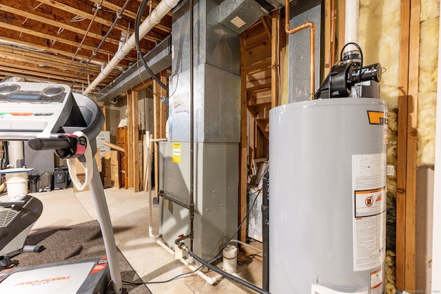 17 Saint George Pl Unit 17, Newtown, CT 06482 - utilities featuring gas water heater and heating unit