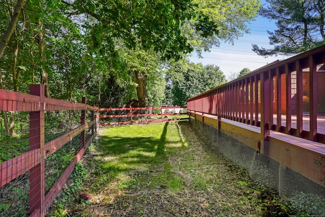 1975 Huntington Rd, Stratford, CT 06614 - fenced backyard featuring a deck