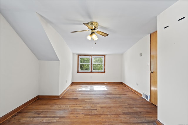 41 Beaver Brook Rd, Danbury, CT 06810 - additional living space with ceiling fan, wood finished floors, and baseboards