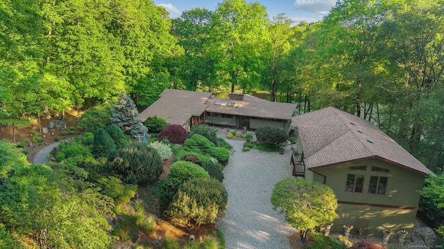 25 Ketcham Rd, Ridgefield, CT 06877 - aerial view of property and surrounding area featuring a forest