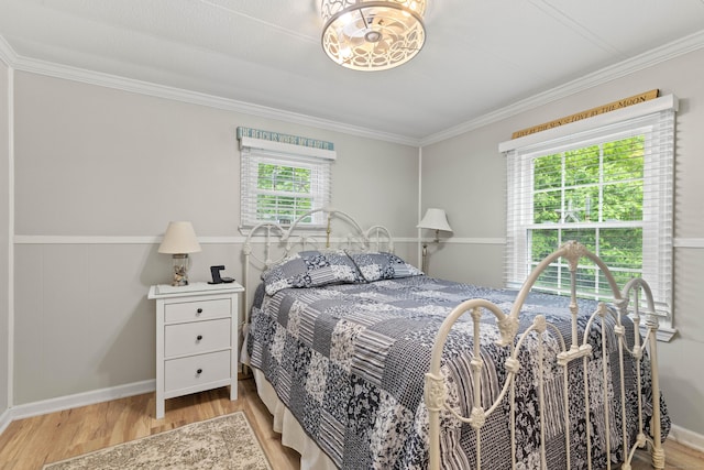 24 Boulder Trl, Killingworth, CT 06419 - bedroom featuring ornamental molding and wood finished floors