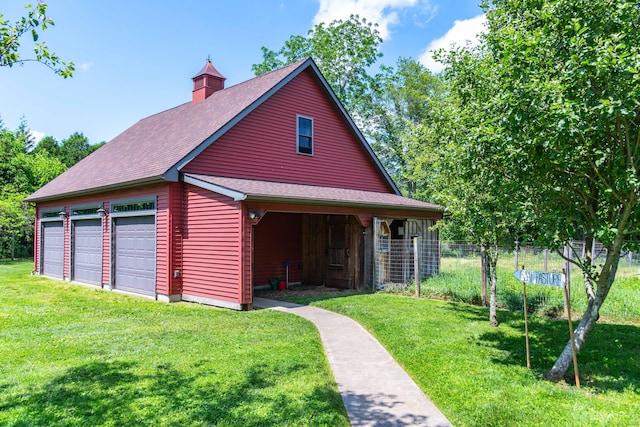 156 Ballamahack Rd, Windham, CT 06280 - view of detached garage