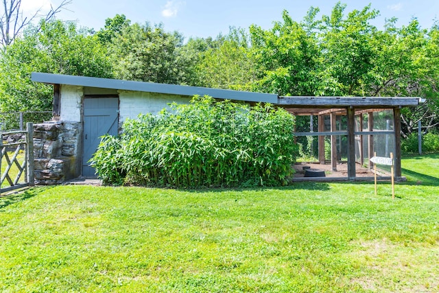 156 Ballamahack Rd, Windham, CT 06280 - view of yard